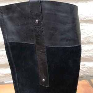 Etienne Aigner Viola Derby  Boots - Black Size 7